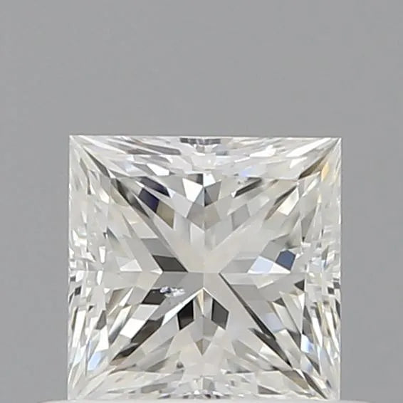 0.50ct Princess Natural Diamond (Colour I, Clarity SI1, GIA Certified)