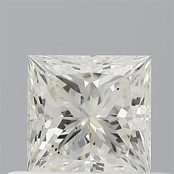 0.50ct Princess Natural Diamond (Colour I, Clarity SI1, GIA Certified)