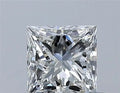 0.50ct Princess Natural Diamond (Colour I, Clarity VS2, GIA Certified)