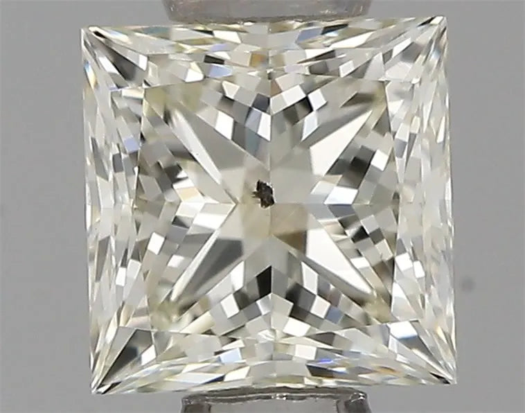 0.51ct Princess Natural Diamond (Colour J, Clarity SI1, Cut VG, IGI Certified)
