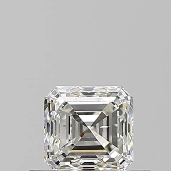 0.52ct Asscher Natural Diamond (Colour I, Clarity SI1, GIA Certified)