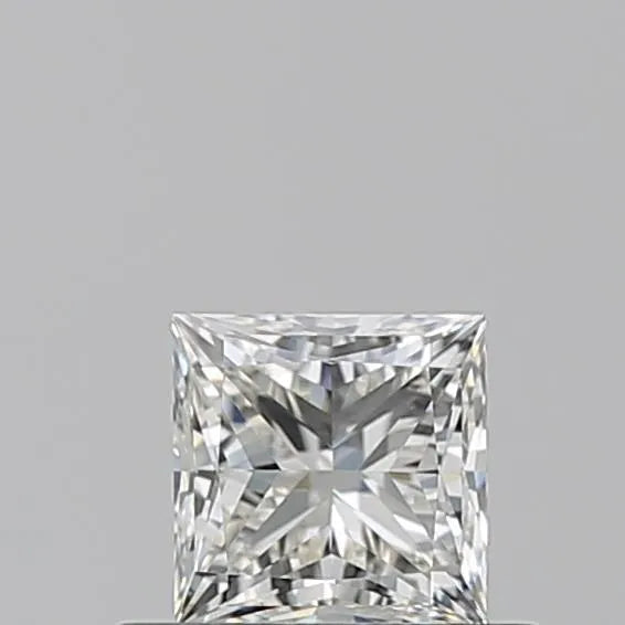 0.52ct Princess Natural Diamond (Colour J, Clarity VVS1, GIA Certified)